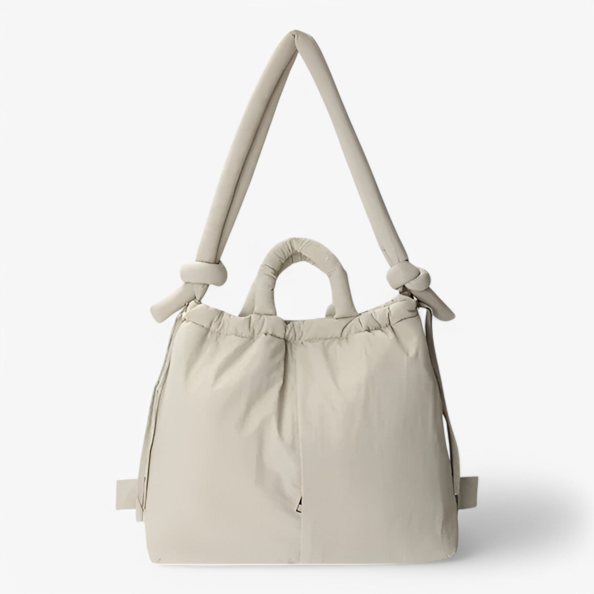 Chic Puffer Handbag with a Distinctive Look