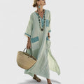 Women's Effortlessly Elegant Bohemian Dress for a Free-Spirited Look