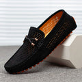 Men's Breathable Leather Shoes — All-Day Comfort with Lightweight,