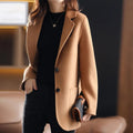 Women's Tailored Blazer – Notch Lapel – Two-Button Jacket