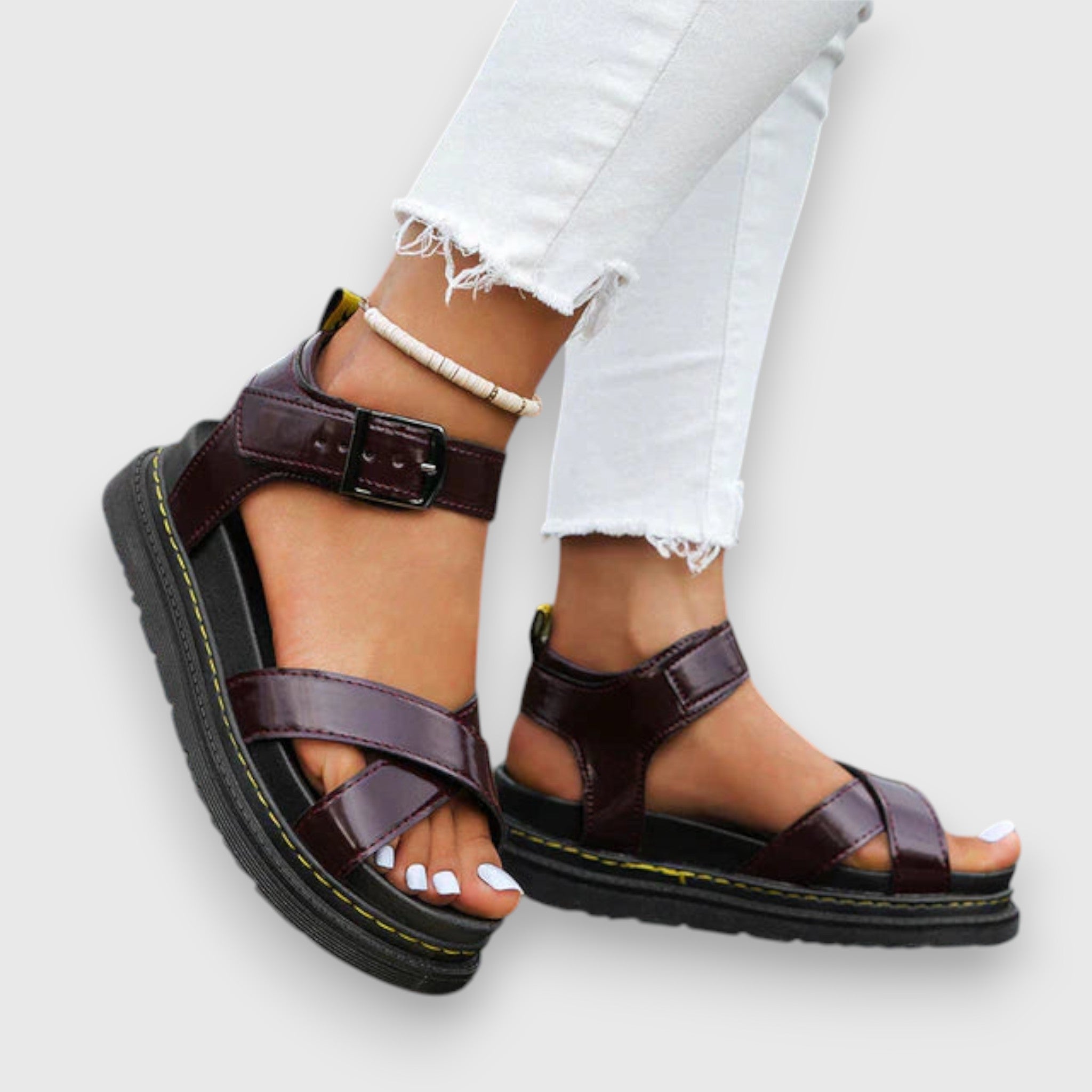 Kendra Platform Strap Sandals - Elevate Your Style