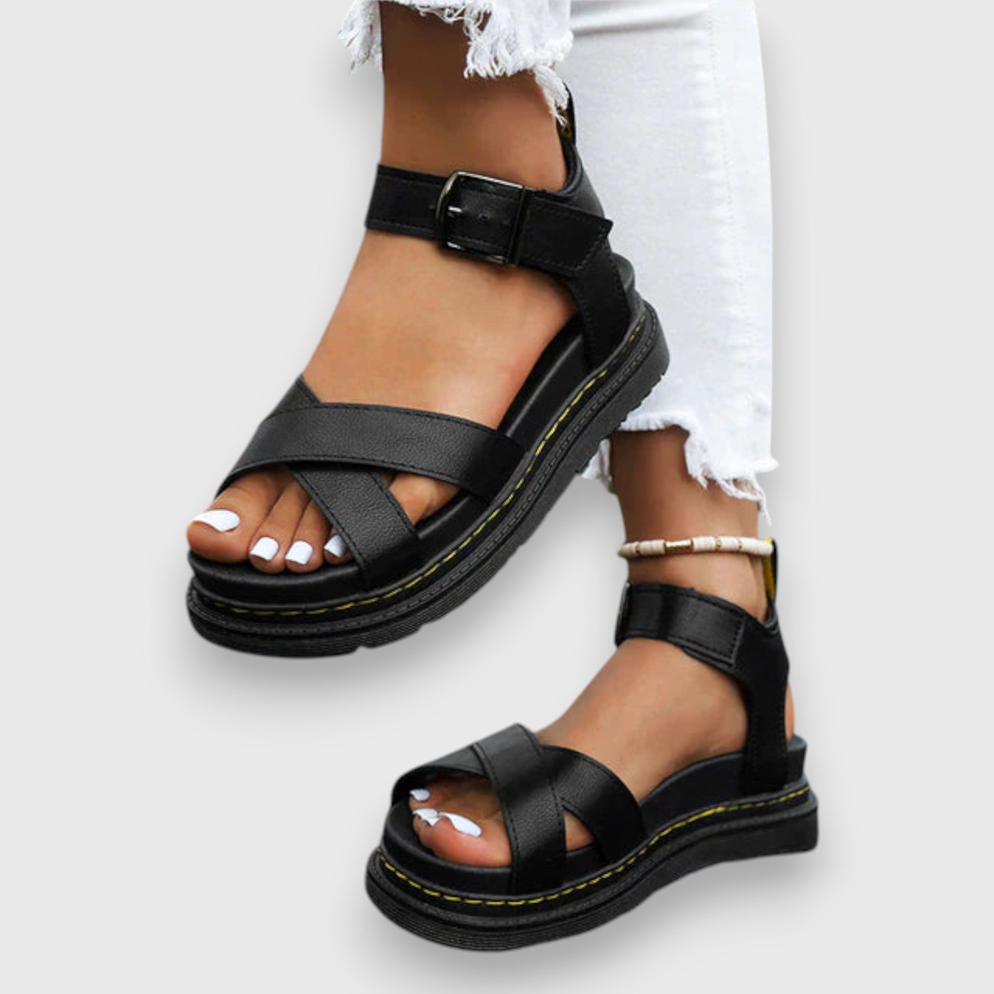 Kendra Platform Strap Sandals - Elevate Your Style