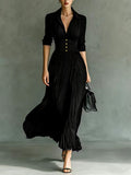 Women's Luxe Elegant Maxi Dress