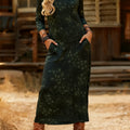 Women's Elara Floral Maxi Dress – Effortless Elegance in a Flowing