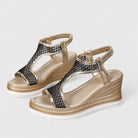 Ainsley Wedge Lift Sandals - Elevate Your Step in Style | Cow Clothing