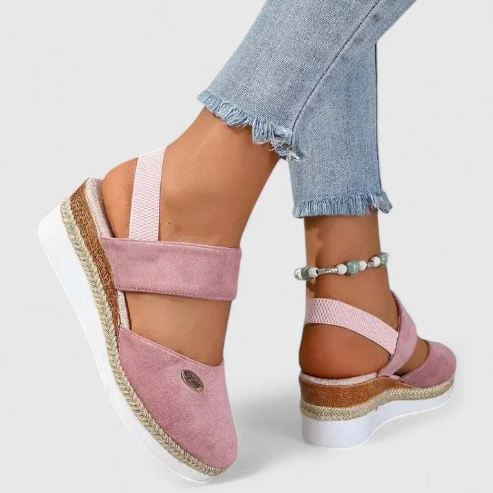 Nicole Espadrille-Strap Sandals