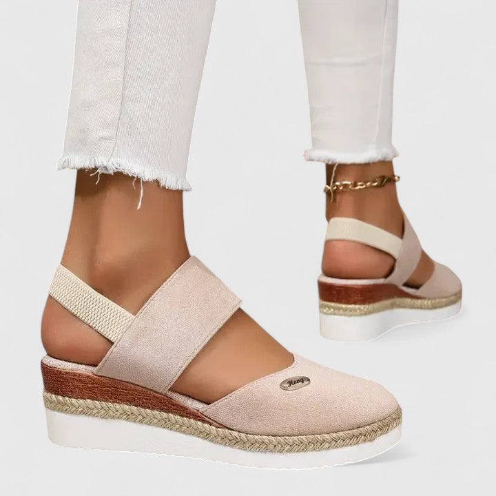 Nicole Espadrille-Strap Sandals
