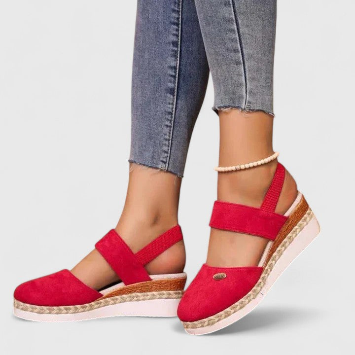 Nicole Espadrille-Strap Sandals