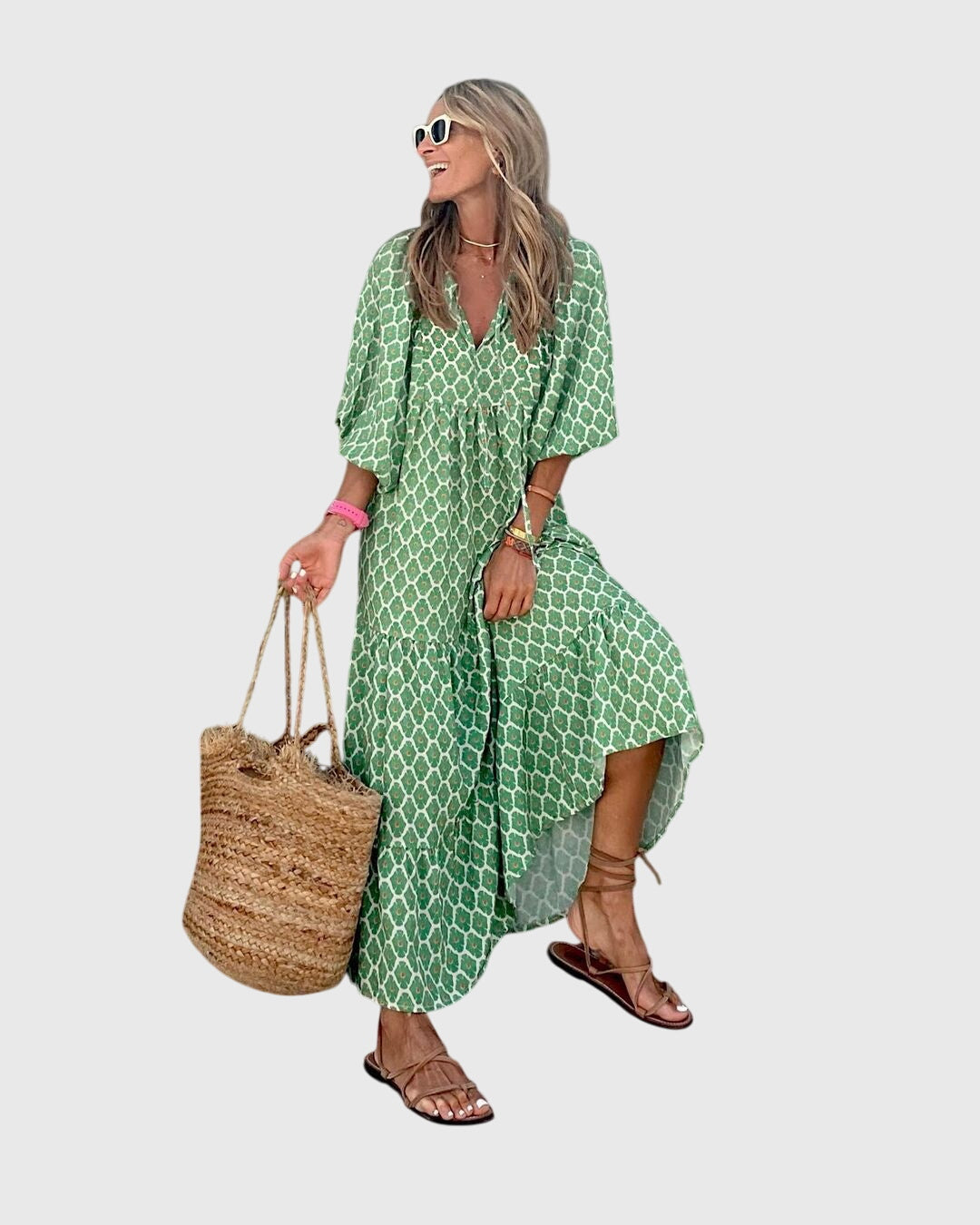Women's Boho Maxi Dress
