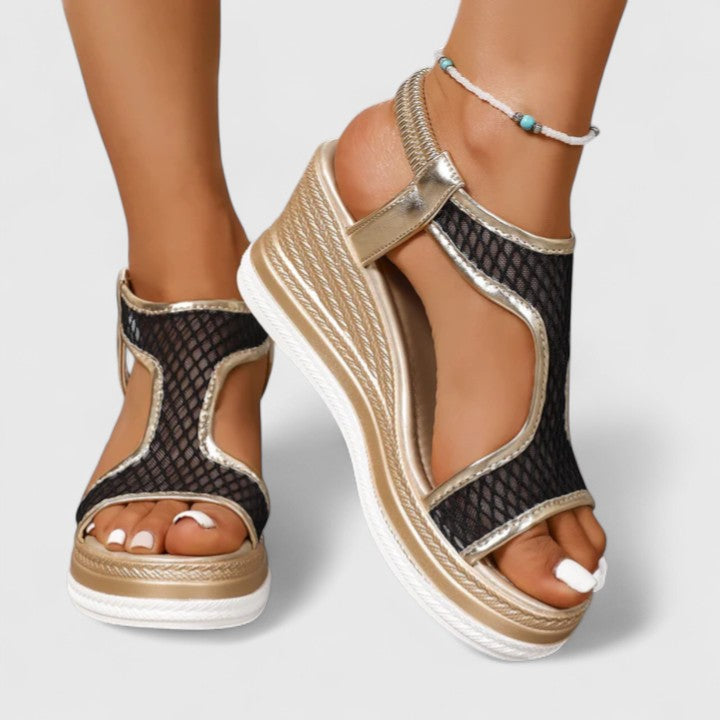 Ainsley Wedge Lift Sandals - Elevate Your Step in Style | Cow Clothing