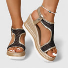 Ainsley Wedge Lift Sandals - Elevate Your Step in Style | Cow Clothing