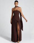 Women's Effortless Chic Slit Maxi Dress
