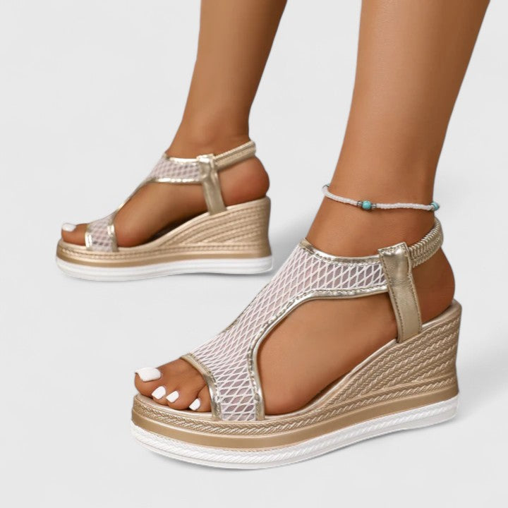 Ainsley Wedge Lift Sandals - Elevate Your Step in Style | Cow Clothing
