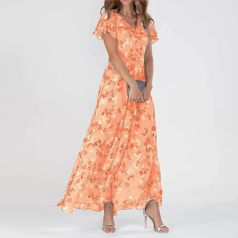 Lois™ Elegant Casual Maxi Dress – Effortless Style for Everyday Wear