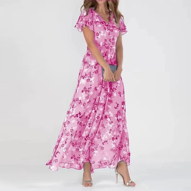 Lois™ Elegant Casual Maxi Dress – Effortless Style for Everyday Wear