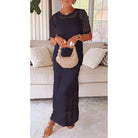 Bethany™ Cut-Out Long Maxi Dress with Free Inner Dress