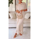 Bethany™ Cut-Out Long Maxi Dress with Free Inner Dress